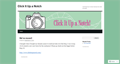 Desktop Screenshot of clickitupanotch.wordpress.com