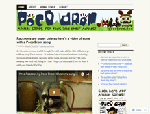 Tablet Screenshot of pocodrom.wordpress.com