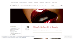 Desktop Screenshot of glamfail.wordpress.com