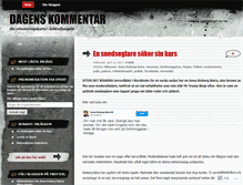 Tablet Screenshot of dagenskommentar.wordpress.com