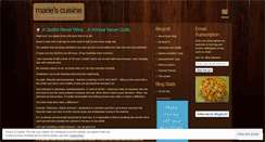 Desktop Screenshot of mariecp.wordpress.com