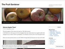 Tablet Screenshot of fruitgardener.wordpress.com