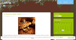 Desktop Screenshot of lantia.wordpress.com