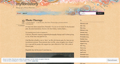 Desktop Screenshot of myfibrostory.wordpress.com