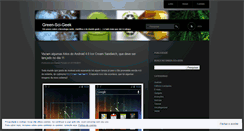 Desktop Screenshot of greenscigeek.wordpress.com