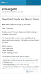 Mobile Screenshot of eforexgold.wordpress.com