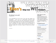 Tablet Screenshot of dutchwedding.wordpress.com