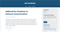 Desktop Screenshot of buyingrxonline.wordpress.com