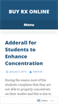 Mobile Screenshot of buyingrxonline.wordpress.com