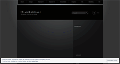 Desktop Screenshot of fluidentities.wordpress.com