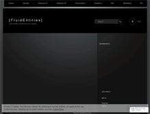 Tablet Screenshot of fluidentities.wordpress.com