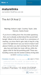 Mobile Screenshot of maturelinks.wordpress.com