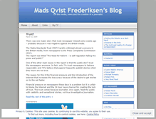 Tablet Screenshot of madsfrederiksen.wordpress.com