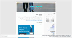 Desktop Screenshot of mojgan110.wordpress.com