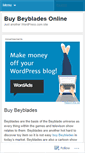 Mobile Screenshot of buybeyblades.wordpress.com