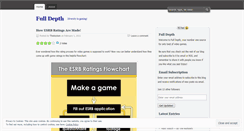 Desktop Screenshot of fulldepth.wordpress.com