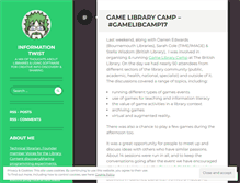 Tablet Screenshot of informationtwist.wordpress.com