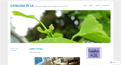 Desktop Screenshot of catalinainla.wordpress.com