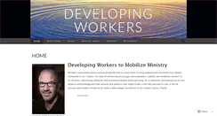 Desktop Screenshot of developingworkers.wordpress.com