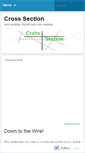 Mobile Screenshot of crosssection.wordpress.com
