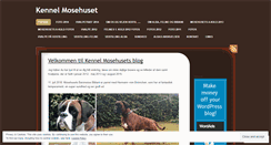 Desktop Screenshot of mosehuset.wordpress.com