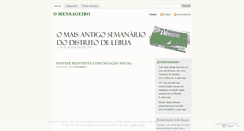 Desktop Screenshot of jornalomensageiro.wordpress.com