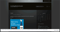 Desktop Screenshot of mundolegalfacderechounam.wordpress.com