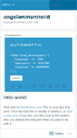 Mobile Screenshot of angelammonnerat.wordpress.com