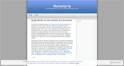 Desktop Screenshot of monetaria.wordpress.com