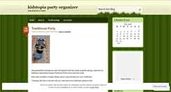 Desktop Screenshot of kidstopia.wordpress.com