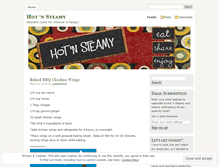 Tablet Screenshot of hotnsteamy.wordpress.com