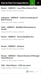 Mobile Screenshot of daybydaycorrespondence.wordpress.com