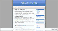Desktop Screenshot of nderwin.wordpress.com