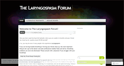 Desktop Screenshot of laryngospasm.wordpress.com