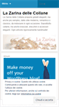 Mobile Screenshot of lazarinadellecollane.wordpress.com