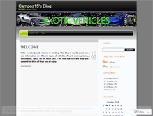 Tablet Screenshot of campos15.wordpress.com