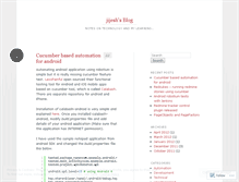Tablet Screenshot of jijeshmohan.wordpress.com