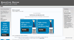 Desktop Screenshot of nexus172.wordpress.com