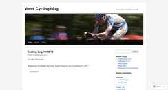 Desktop Screenshot of cyclingphotographer.wordpress.com