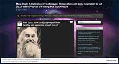 Desktop Screenshot of musevault.wordpress.com