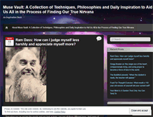 Tablet Screenshot of musevault.wordpress.com