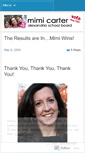 Mobile Screenshot of mimicarter.wordpress.com