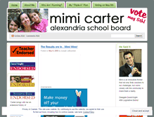 Tablet Screenshot of mimicarter.wordpress.com