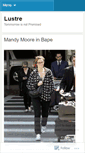 Mobile Screenshot of lustre.wordpress.com