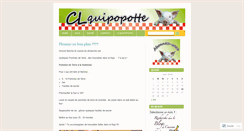 Desktop Screenshot of clquipopotte.wordpress.com