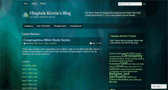 Desktop Screenshot of chaplainkirstin.wordpress.com