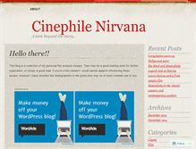 Tablet Screenshot of cinephilenirvana.wordpress.com