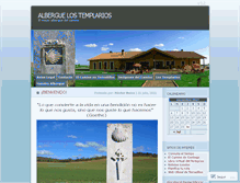 Tablet Screenshot of alberguelostemplariosspa.wordpress.com