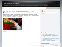 Tablet Screenshot of mohammediaannonces.wordpress.com