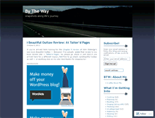 Tablet Screenshot of bythewayblog.wordpress.com